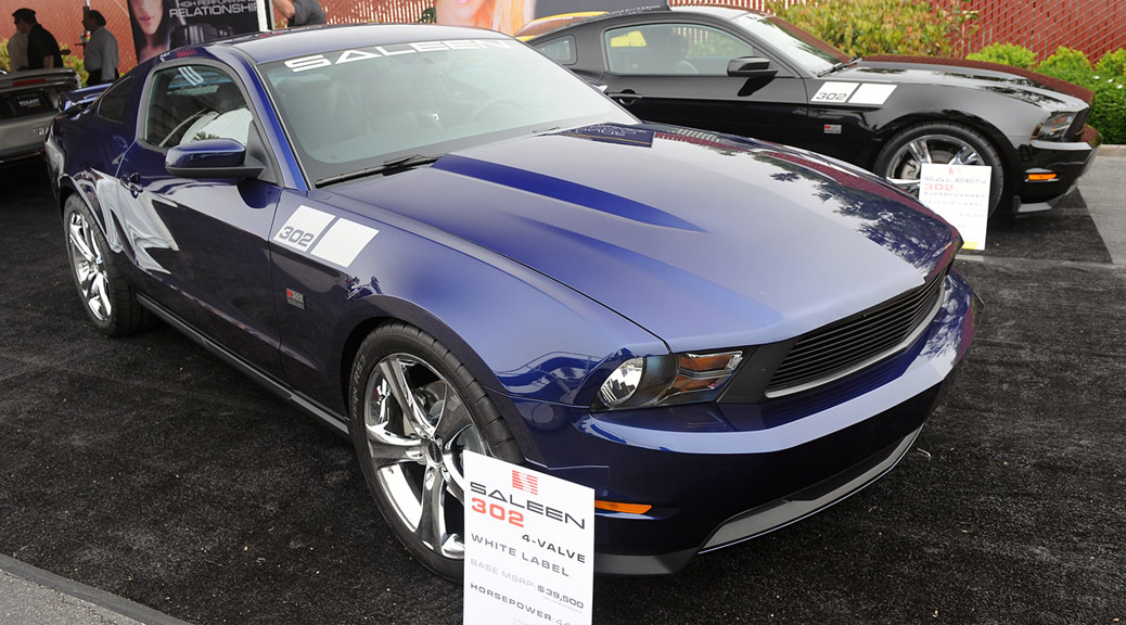 2012 Saleen Automotive display at Knott's Berry Farm