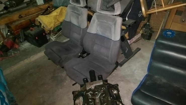 Correct 1990-91 Saleen SC seating located.