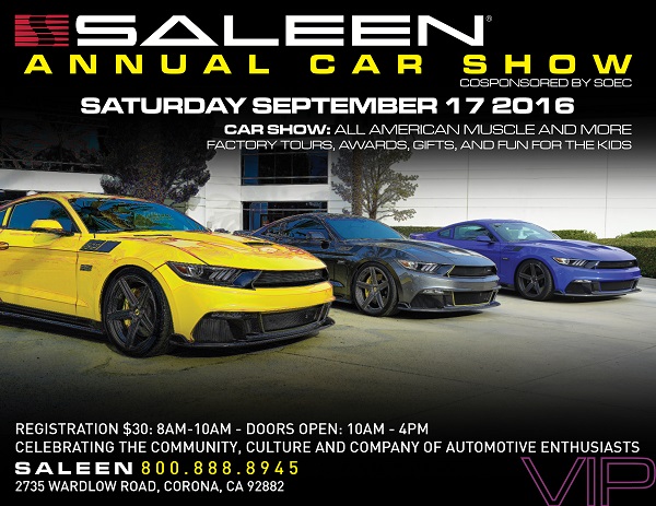 Saleen Annual Car Show