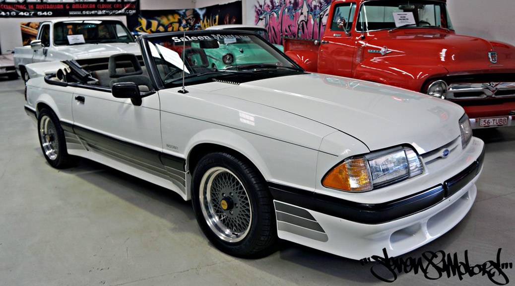 88-0689 Saleen Mustang convertible on eBay AU