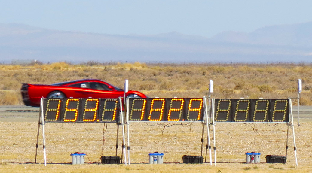 S7 Twin Turbo at Mojave Mile