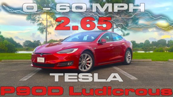 New Tesla Model S jets to 60 mph