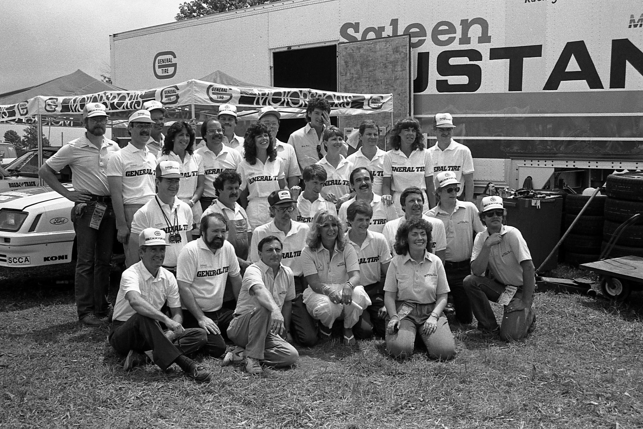 1986 Saleen Autosport Race Team