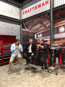 Steve Saleen at the Craftsman booth!