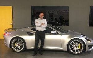 Steve Saleen shows off his latest creation, the S1 supercar - Saleen Automotive