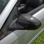 Saleen carbon fiber rear view mirror