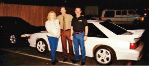 In 1997, Kevin Hauger purchased a specially built 1993 Saleen Mustang from comedian/actor Tim Allen. Kevin and his wife took delivery after a taping of Allen’s show Home Improvement.