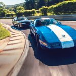 1989 Saleen Mustang and 1996 Chevrolet Corvette Grand Sport, photo by DW Burnett