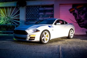 2019 Ford Mustang Saleen White Label Exterior Ford Authority Front Three Quarters