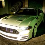 2019 Ford Mustang Saleen White Label Exterior Ford Authority Front High Angle